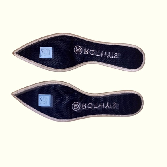 Rothy's Womens Pointed Toe Flats Size 5 Green Knit Slip-On Shoes Eco-Friendly - Picture 16 of 16